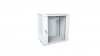 Szafa krosowa wisząca niedzielona 19 cali 12U 600x635x450 szara DN-W19 12U/450